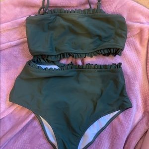 Green bikini